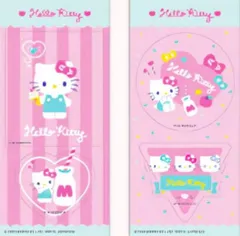 【ハローキティ (Simply Cuteデザイン) 】 サンリオキャラクターズ きゃらくたぶるステッカーズ Vol.6