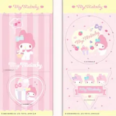 【マイメロディ (Simply Cuteデザイン) 】 サンリオキャラクターズ きゃらくたぶるステッカーズ Vol.6