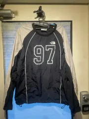 THE NORTH FACE ザノースフェイス 97 ウィンドブレーカー ブラック/アイボリー s90