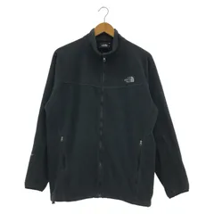 【中古】THE NORTH FACE WINDSTOPPER Fleece Jacket XL ブラック ザノースフェイス[92]