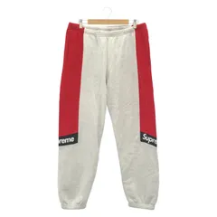【中古】Supreme Color Blocked Sweatpant M グレー シュプリーム[92]