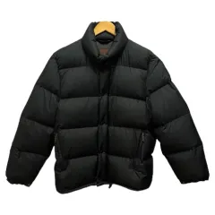 モンクレール MONCLER  ダウンジャケット 長袖 無地 茶タグ フランス製 220-091-41305-00 2 黒 ブラック