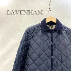 LAVENHAM レイドン キルティング ジャケット アウター 8 ネイビー Mサイズ相当 レディース ファッション _201021