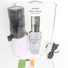 【美品】ヒューロム H310A-BAC04PL ラベンダー スロージューサー HUROM ミキサー フードプロセッサー 本体