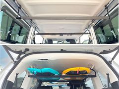 100系ハイエース車内キャリア ウィンドウガードバータイプサーフ