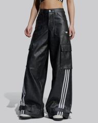 adidas ADILENIUM シーズン3 フェイクレザーパンツ 27インチ - メルカリ