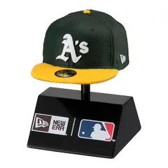 NEW ERA 59FIFTY MLB On-Field Cap ミニチュアフィギュアコレクション オークランド・アスレチックス