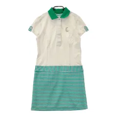 サイズ：M CALLAWAY キャロウェイ  裏地付 半袖ワンピース ボーダー柄 ホワイト系 [240101612608] ゴルフウェア レディース ストスト