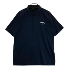 サイズ：3L CALLAWAY キャロウェイ  半袖ポロシャツ  ブラック系 [240101623586] ゴルフウェア メンズ ストスト