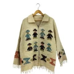 ユーズドフルギ USED古着 ECUADOR ニットジャケット メンズ 表記無 