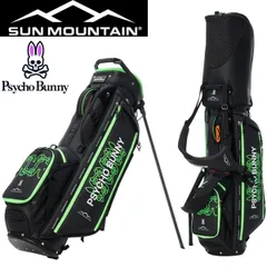 サイコバニー ゴルフ キャディバッグ スタンドキャディバック SUN MOUNTAIN Psycho Bunny PBMG6AC7のサムネイル