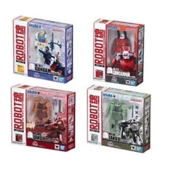 BANDAI 機動戦士ガンダム ROBOT魂 ミニチュアコレクション × 全4種セット フルコンプ ガチャガチャ カプセルトイ 