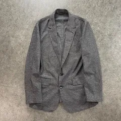 [洗濯可能] SHIPS Colors Tailored Jacket シップス カラーズ テーラードジャケット シングル 無地 グレー 灰 メンズ L 214-01-0090