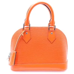 LOUIS VUITTON (ルイヴィトン) エピ アルマBB M22186 オレンジ ミネソタ レザー 2WAY ハンドバッグ ショルダーバッグ