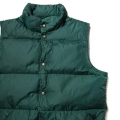 90's LLビーン ナイロン ダウンベスト 緑 (M TALL) ハンター グースダウン 90年代 旧タグ オールド アウトドア L.L.Bean アメリカ古着 USED ビンテージ ヴィンテージ