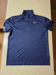 NIKE メンズ ドライフィット タンクトップ ネイビー Lサイズ