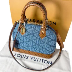 【中古】 ルイヴィトン マルタージュ 2019年プレフォールコレクション アルマBB モノグラム ジャカード デニム 限定モデル M55048【Aランク】 LOUIS VUITTON ショルダーバッグ ハンドバッグ 2way バッグ レディース （3199）