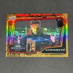 Doctor Strange / ドクター・ストレンジ 2023 Upper Deck Marvel Studios' Spider-Man No Way Home ベースカード Spider-Man Foil #36 299枚限定