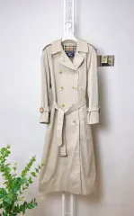 バーバリー レディース ロング ダブル トレンチコート