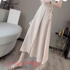 ラップスカート アイボリー ロング丈スカート 新品