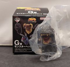 BANDAI SPIRITS 이치 반 쿠지 고질라 대괴수 열전 GG상 헤세이 고질라 몬스터 헤드 마그넷
