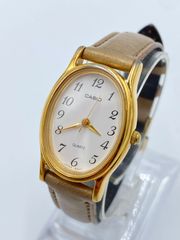 CASIO クォーツ アナログ 腕時計 ゴールド