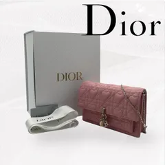 Christian Dior クリスチャンディオール ミスディオール ショルダーバッグ チェーンポーチ ハート ピンク カナージュ ★日本限定★