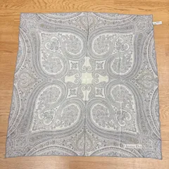 Christian Dior　ディオール　大判スカーフ　シルク　絹　ペイズリー柄　スカーフ