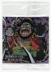 バンダイ にふぉるめーしょん ワンピース大海賊シールウエハース LOG.2/2620172 マーシャル・D・ティーチ【SEC】 S2