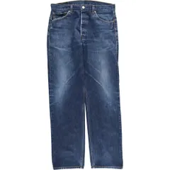 古着 00年代 リーバイス Levi's 501 ユーロモデル ストレートデニムパンツ メンズw34相当/eaa610851
