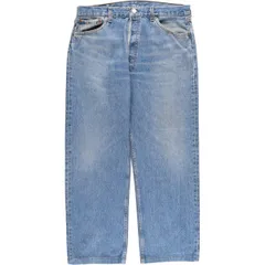 古着 00年代 リーバイス Levi's 501 ユーロモデル ストレートデニムパンツ メンズw35相当/eaa610894
