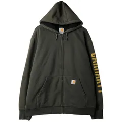 古着 カーハート Carhartt スウェットフルジップパーカー メンズL相当/eaa458577