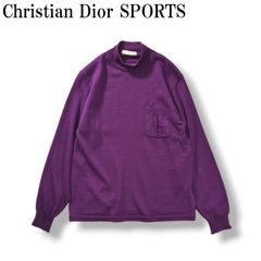 Christian Dior SPORTS CD総柄 モックネック ニット L - メルカリ