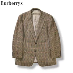 【希少】 90sヴィンテージ バーバリー Burberrys ガンクラブチェック ツイード シングル 2B テーラードジャケット ブレザー 秋冬 AB5 メンズ