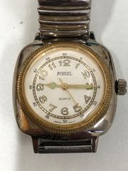 m491 FOSSIL フォッシル クオーツ腕時計 動作未確認 - メルカリ