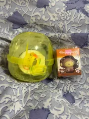 (2種 まとめ) ポムポムプリン スシ + パッケージ クマ チャーム キーホルダー