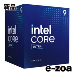 intel  インテル Core Ultra 9 285 BOX  LGA1851/24コア/内臓CPUあり BX80768285 (2642755)
