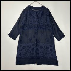 近年 洗える】未使用級♡ハートイッセイミヤケ バンドカラーシャツ