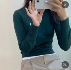 ポロラルフローレン メリノウール ニットトップス