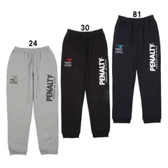 ペナルティ penalty  ヘリテージ裏起毛スエットパンツ  サッカー フットサル ウェア スウェット  23FW (PTF3525)、30/ブラック