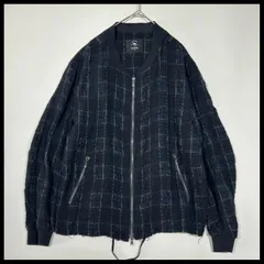 ブフト　bukht　RIB BLOUSON　リブブルゾン　キュプラ　ライトアウター　ブラック　黒のサムネイル