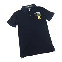 Abercrombie & Fitch ヴィンテージ ネイビー カラーTシャツ (M)
