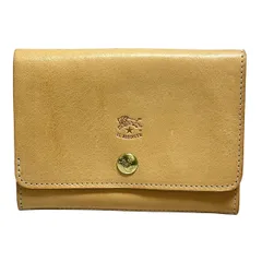 IL BISONTE(イルビゾンテ) 2つ折り財布 - ライトブラウン レザー