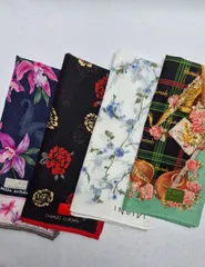 【新品】ブランド レディースハンカチ 4枚セット