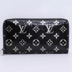 未使用 LOUIS VUITTON モノグラム ジッピー ウォレット パイソン ブラック N96955