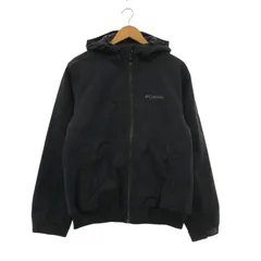 【中古】Columbia ロマビスタフーディジャケット サイズM ブラック[79]