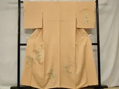 平和屋着物■訪問着　刺繍　遠山楓文　金彩　正絹　逸品　CABC0164ev