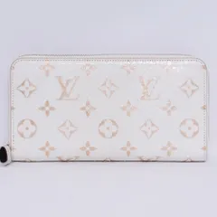 LOUIS VUITTON モノグラム ジッピー ウォレット パイソン エキゾチックレザー ラテ ホワイト N97773