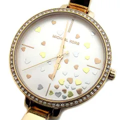 マイケルコース MICHAEL KORS ジャーリン JARYN クォーツ バングルウォッチ レディース 腕時計 ラインストーン MK3978 ローズゴールド