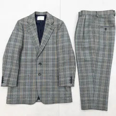 beautiful people　ビューティフルピープル　セットアップ　ジャケット　パンツ　チェック柄　グレンチェック　ウール　マルチカラー　日本製　メンズ　36 / 42　b00394 b00395